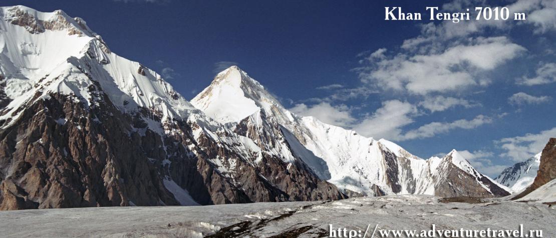 khan tengri 7010m south panoramic adventuretravelRU